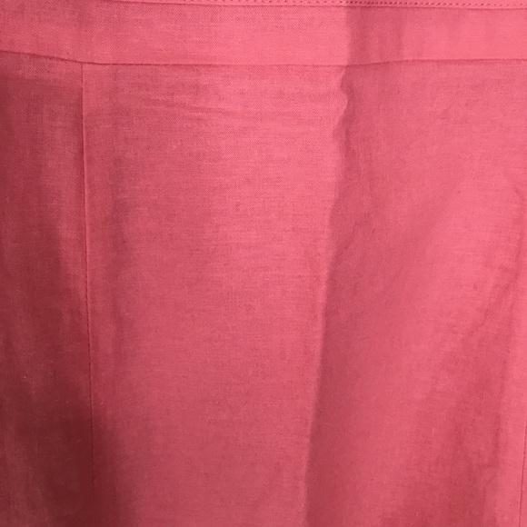 Chadwick’s of Boston Pink Linen Dress - Picture 5 of 7